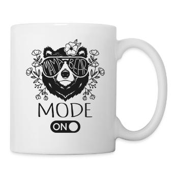 Mama Bear Mode On - Tasse - Weiß - Rechts