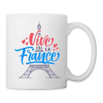 Vive La France - Mug blanc - blanc - Droite