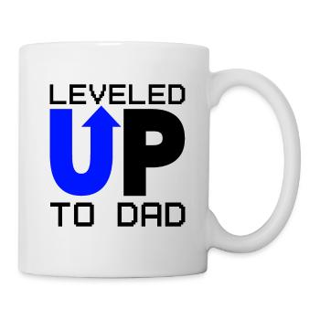 Dad Level Unlocked - Level up to Daddy Loading - Tasse - Weiß - Rechts