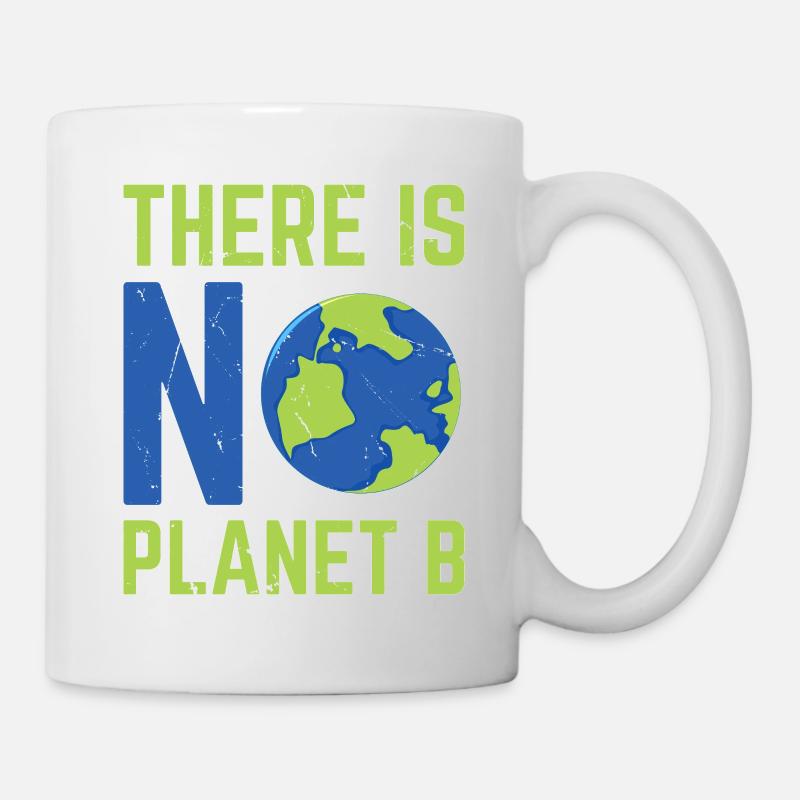 Il n’y a pas de planète B - Mug blanc - blanc