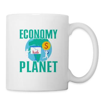 There Is No Economy on a Dead Planet - Mug - white - Right