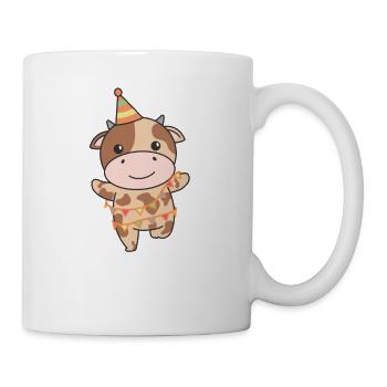 Cow for birthday for children a gift - Mug - white - Right