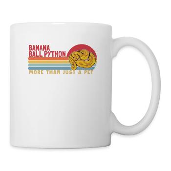 Banana Ball Python more than a Pet Python Banana - Mug - white - Right