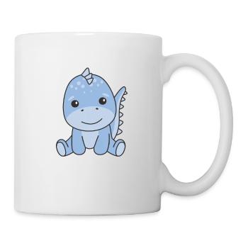 Dino animaux mignons pour enfants manga dinos - Mug blanc - blanc - Droite