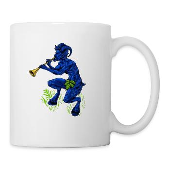 Satyr - Tasse - Weiß - Rechts