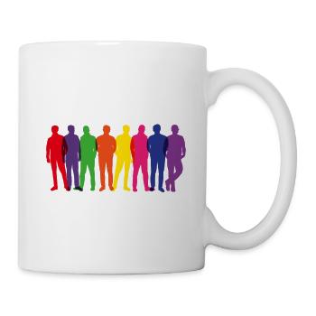 Different Colors, One People - Mug - white - Right