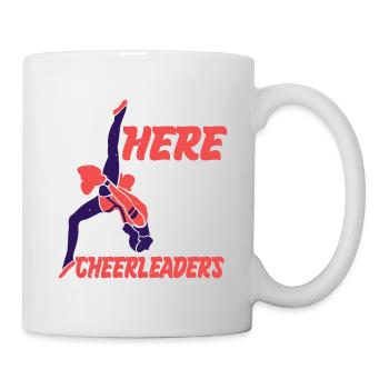 I'm Just Here For The Cheerleaders 12 - Tasse - Weiß - Rechts