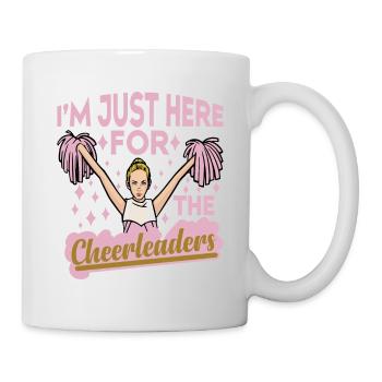 I'm Just Here For The Cheerleaders 13 - Tasse - Weiß - Rechts