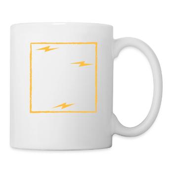 Ich beurteile stillschweigend Ihre Verkabelung - Tasse - Weiß - Rechts