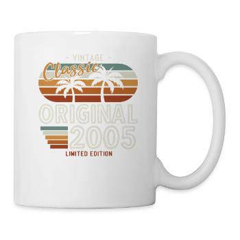 18ème Anniversaire Homme Millésime 2005 Millésime - Mug blanc - blanc - Droite