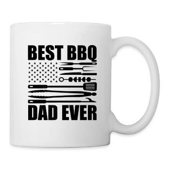 BBQ Daddy Joke BBQ Grill Daddy - Mug - white - Right