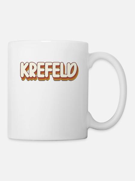 Krefelderin Krefelder Krefeld - Tasse - Weiß