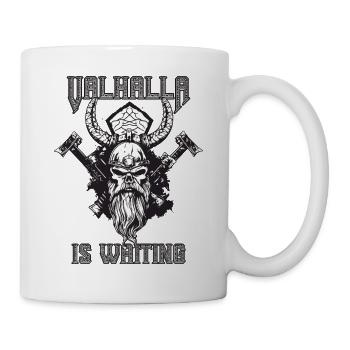 Valhalla is waiting - Mug - white - Right