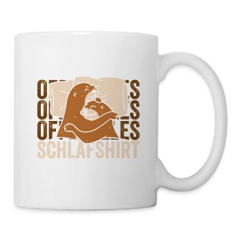 Offizielles Schlafshirt - Tasse - Weiß - Rechts