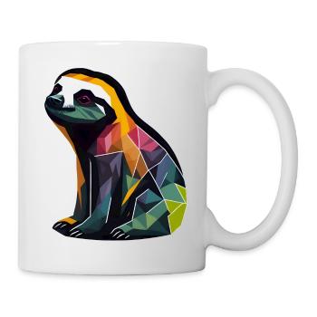 Geometric Sloth - Mug - white - Right