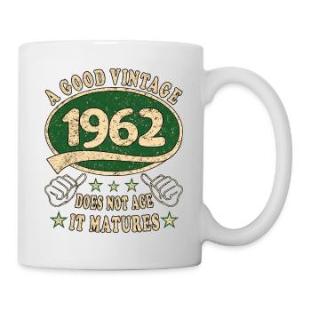 61ème anniversaire 1962 '61 Bon Millésime - Mug blanc - blanc - Droite