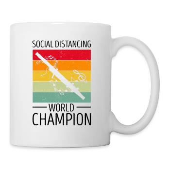 Basson Orchesta design pour bassonistes - Mug blanc - blanc - Droite