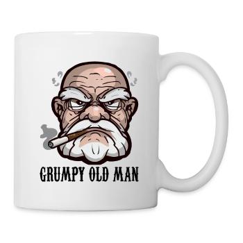 GRUMPY OLD MAN - Mug - white - Right