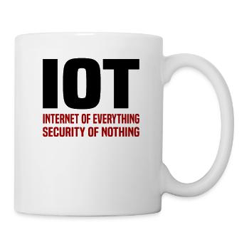 Internet Of Things IOT Programmer Admin IT - Mug - white - Right