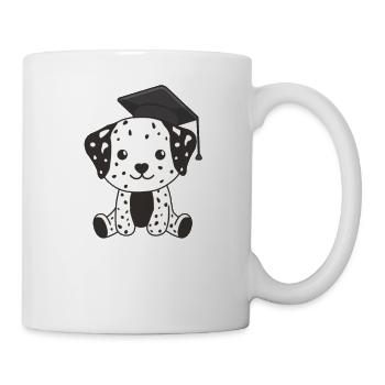 Kids Kindergarten nailed it Dalmatiner Graduation - Tasse - Weiß - Rechts