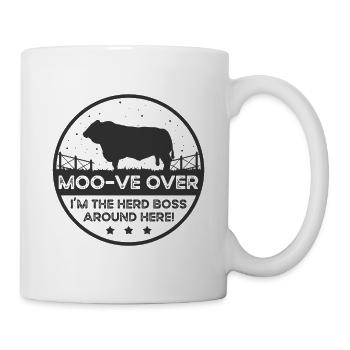 Moo -ve About Cow - Simmental - Mug - white - Right