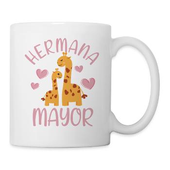 Niñas Dulce Jirafa Futura Hermana Mayor - Mug - white - Right
