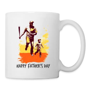 Baseball Fête des Pères Idée cadeau de la fête des mères - Mug blanc - blanc - Droite