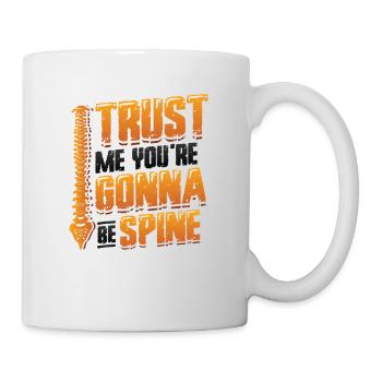 Vertrauen Sie Mir, ich bin Chiropraktiker - Tasse - Weiß - Rechts