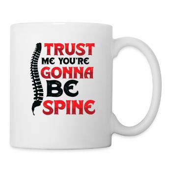 Vertrauen Sie Mir, ich bin Chiropraktiker - Tasse - Weiß - Rechts