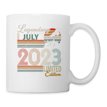 2023 | Juillet 2023 Anniversaire Parfaitement vieilli - Mug blanc - blanc - Droite