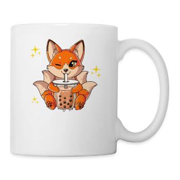 Kit de thé à bulles Boba Thé Bobaholic - Mug blanc - blanc - Droite