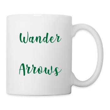 Nicht alle, die wandern, sind verloren Einige such - Tasse - Weiß - Rechts