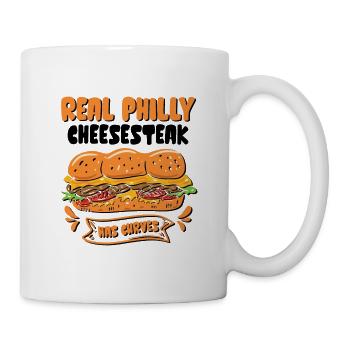 Philly Breakfast Sandwich - Tasse - Weiß - Rechts