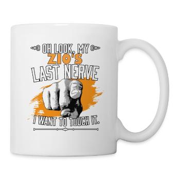 Look My Zio's Last Nerve Funny Uncle Matching - Mug - white - Right