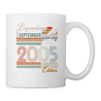 Awesome since september 2005 - Mug - white - Right