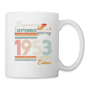 Septembre 1953 anniversaire 1953 Septembre - Mug - white - Right
