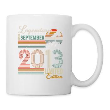 Septembre 2013 anniversaire 2013 Septembre - Mug - white - Right