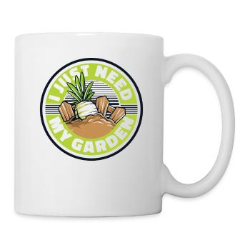 J’ai juste besoin de mon jardin potager jardin horticulture - Mug blanc - blanc - Droite