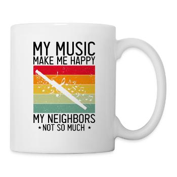 Fagottist für Fagottorchester und Fagottist - Tasse - Weiß - Rechts