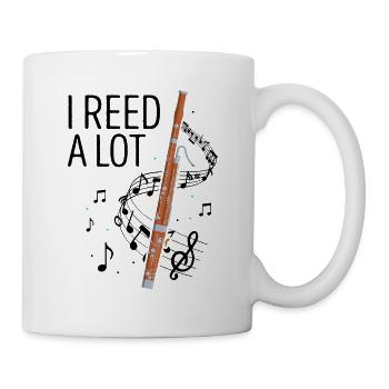 Bassoon Wind Instrument Design for Bassoonist - Mug - white - Right