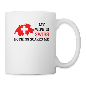Rien ne me fait peur Suisse Suisse - Mug blanc - blanc - Droite