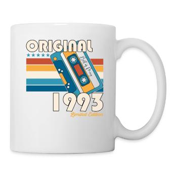 30 Birthday Man Woman Cassette May Year 1993 - Mug - white - Right