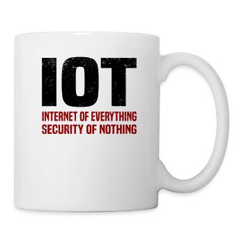 Internet Of Things IOT Programmer Admin IT - Mug - white - Right
