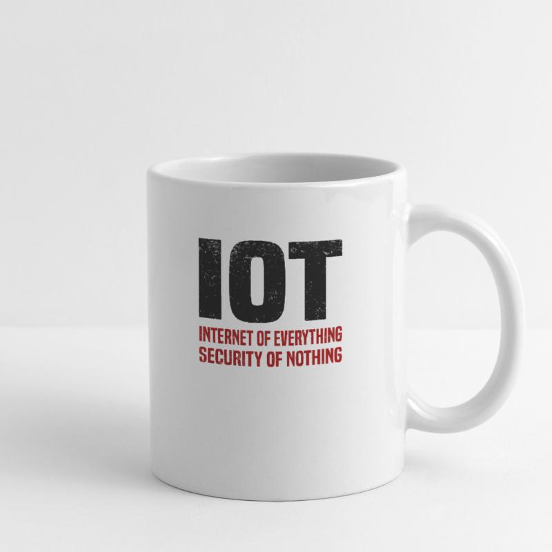 Internet Des Objets IOT Programmeur Admin IT Mug blanc