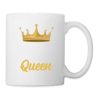 Real Estate Queen Immobilienmaklerin - Tasse - Weiß - Rechts