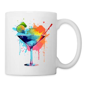 Cocktail 2 - Mug blanc - blanc - Droite
