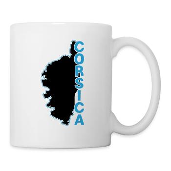 Corsica Blason - Mug blanc - blanc - Droite