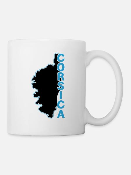 Corsica Blason - Mug blanc - blanc