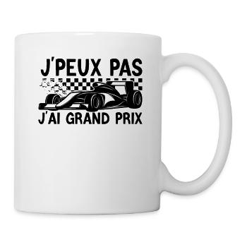 J'peux pas j'ai Grand prix - Mug blanc - blanc - Droite