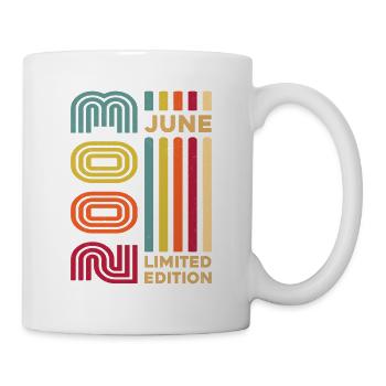 2003 Juin Vintage Nées En Juin 2003 Anniversaire - Mug blanc - blanc - Droite